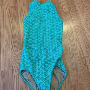 Teal Five Dancewear leotard